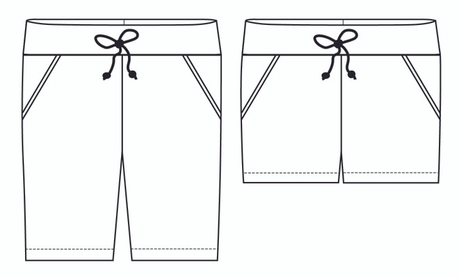 Summer Lovin' Women's Shorts Pattern | PDF Sewing Pattern