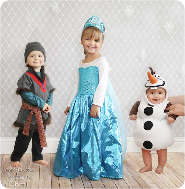 Snowman Costume Pattern | PDF Sewing Pattern