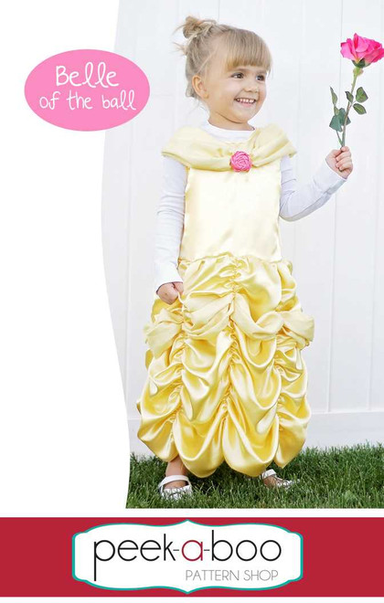 1303 UNCUT Toddler Princess Costume Sewing Pattern: Belle Cinderella  Tinkerbell | eBay