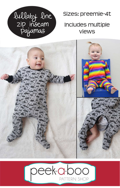 Lullaby Line Zip Inseam Pajamas 