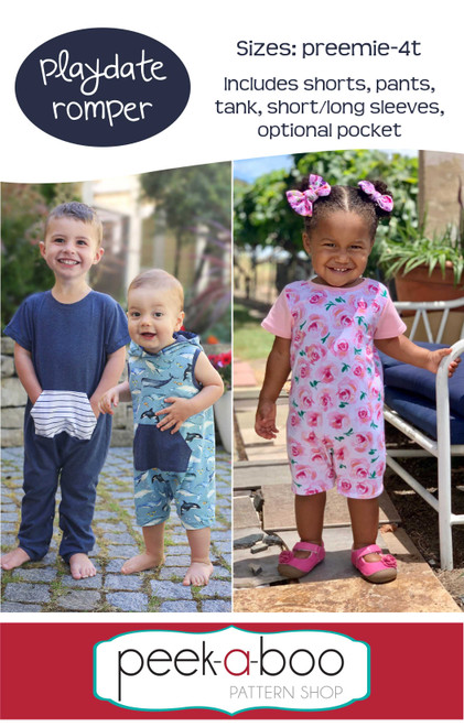 Playdate Romper Pattern 