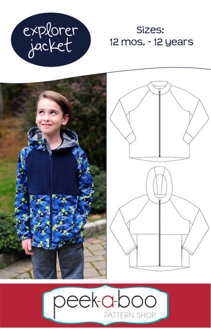 Explorer Kid's Jacket Pattern 