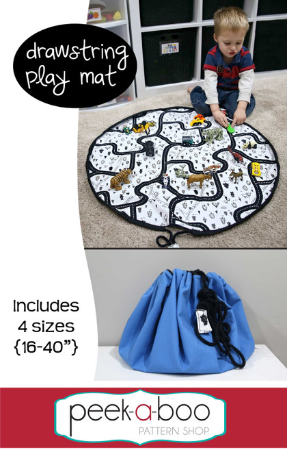 Drawstring Play Mat Pattern 