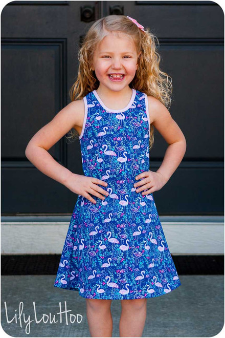 Rio Racerback Pattern | Top and Dress PDF Sewing Pattern