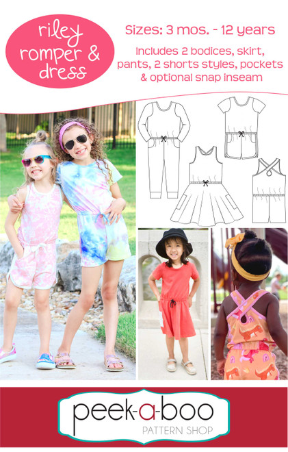 Riley Romper & Dress Pattern 