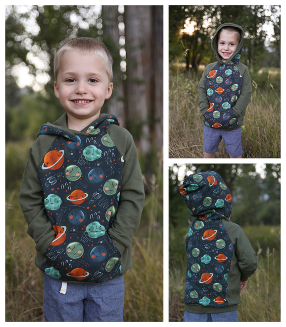Kid's Pinnacle Pullover - Peek-a-Boo Pattern Shop