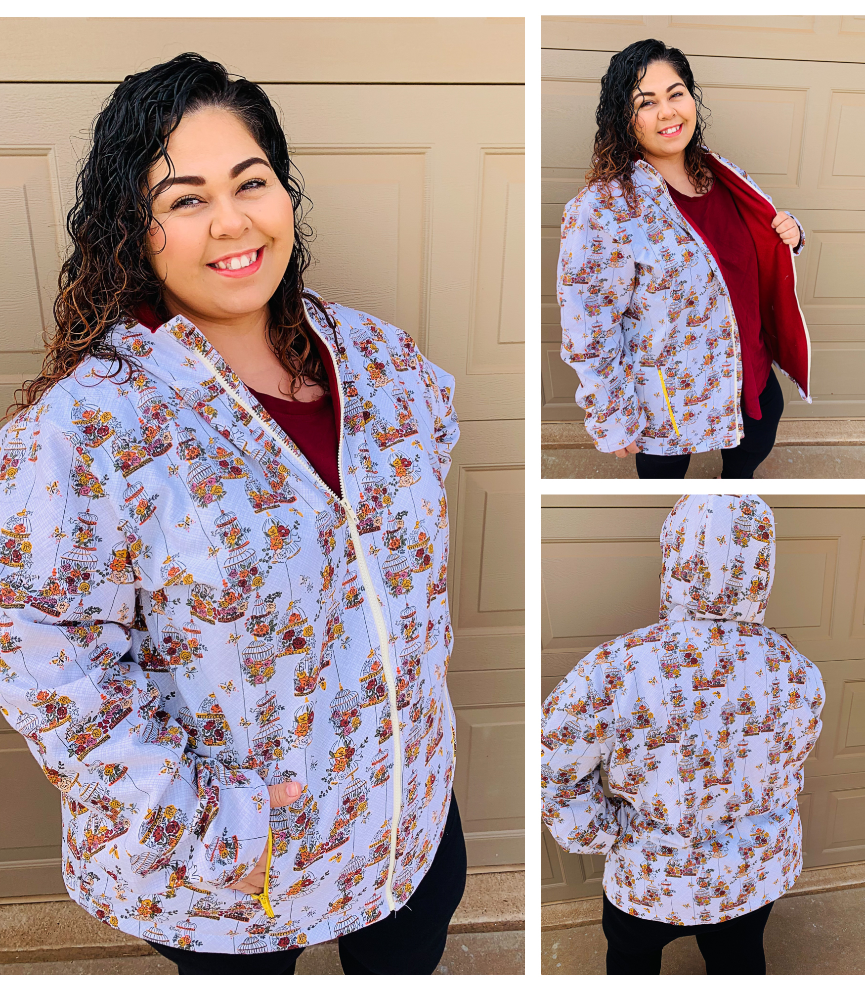 Adult Zephyr Windbreaker Pattern - Peek-a-Boo Pattern Shop