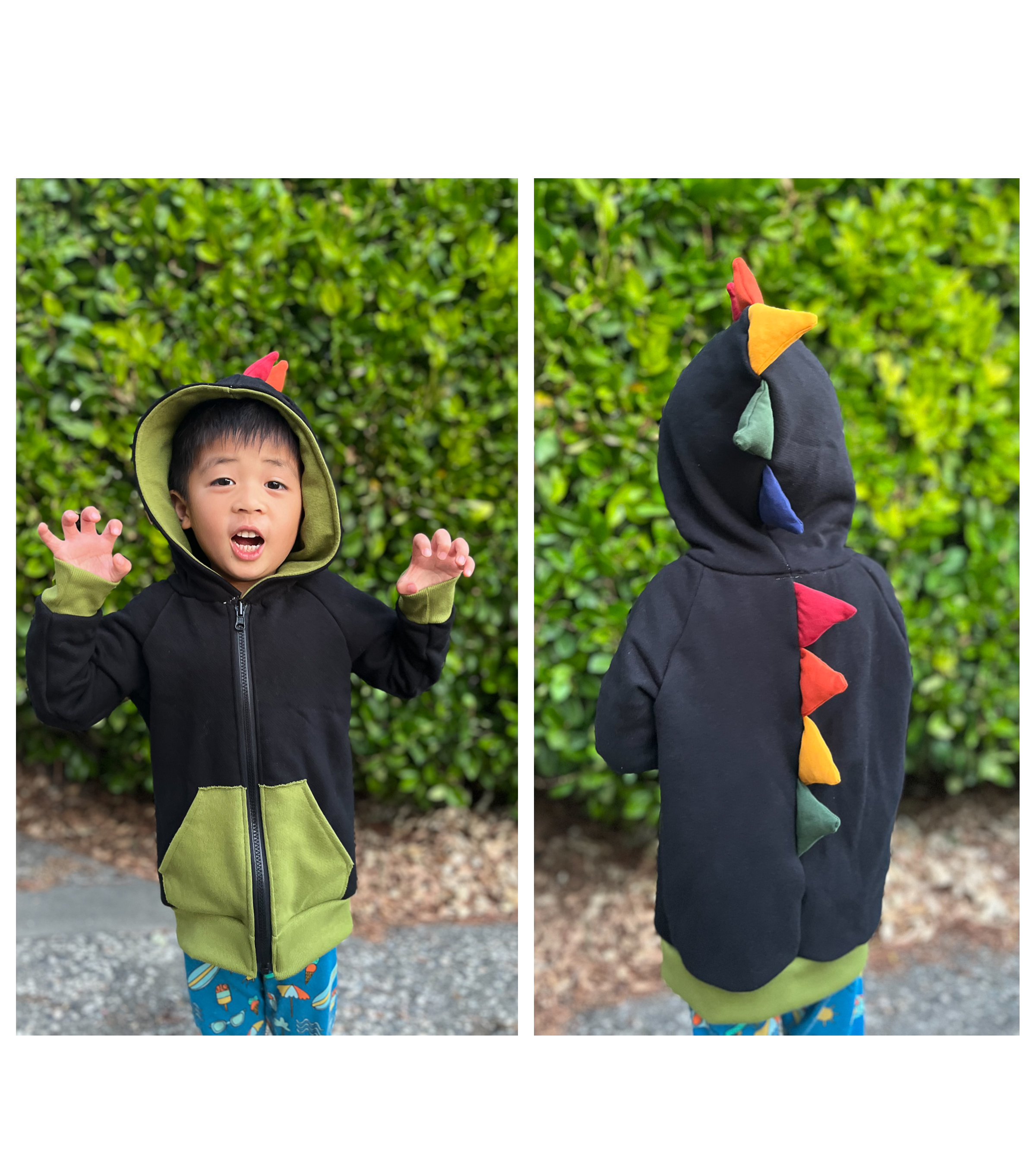 Wild Thing Hoodie Pattern - Peek-a-Boo Pattern Shop