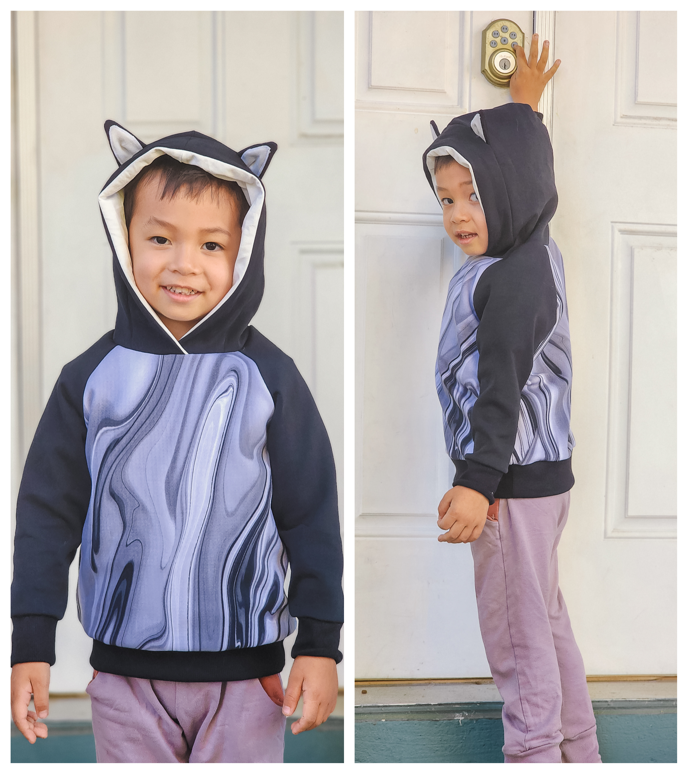 Wild Thing Hoodie Pattern - Peek-a-Boo Pattern Shop