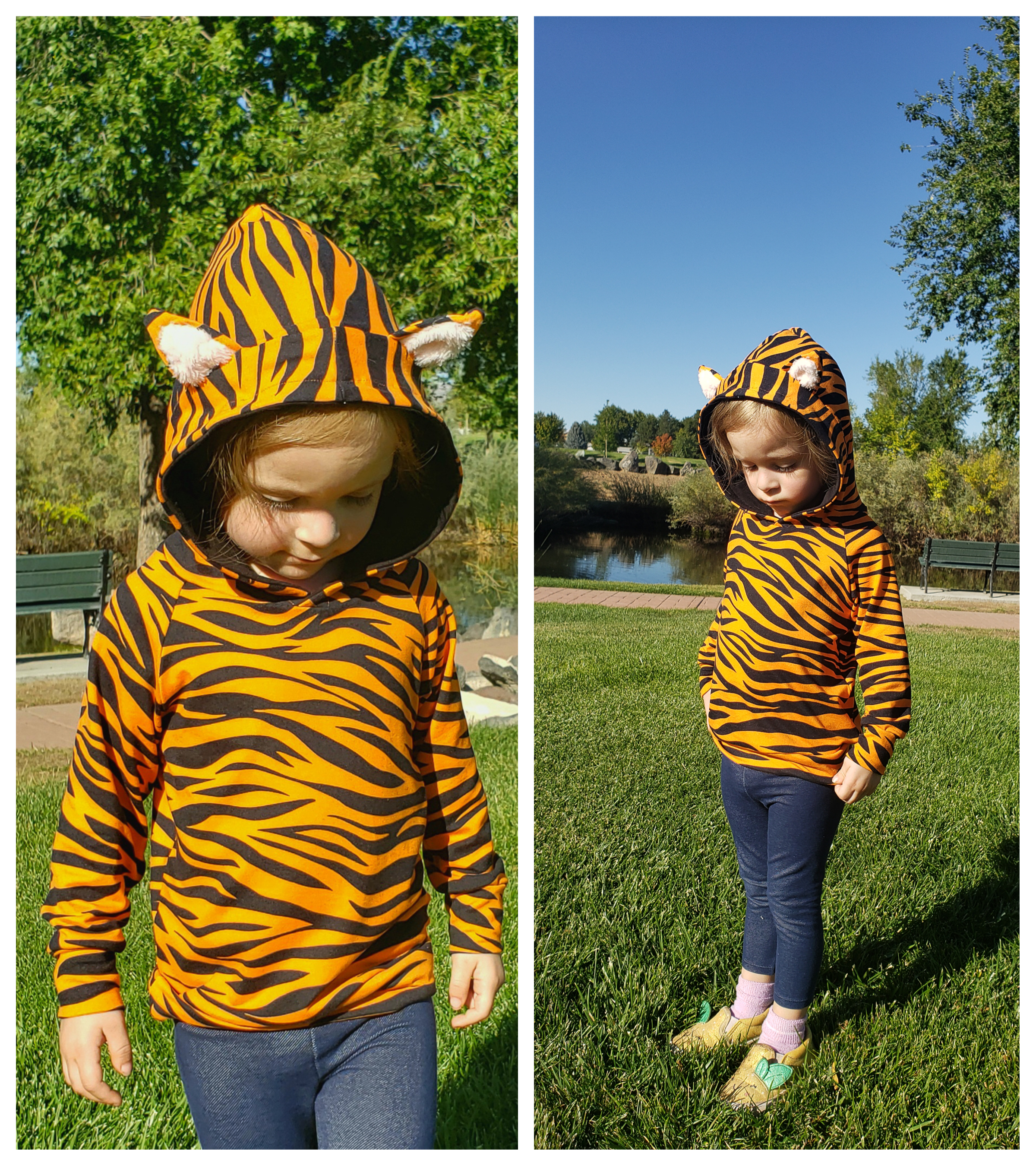 Wild Thing Hoodie Pattern - Peek-a-Boo Pattern Shop