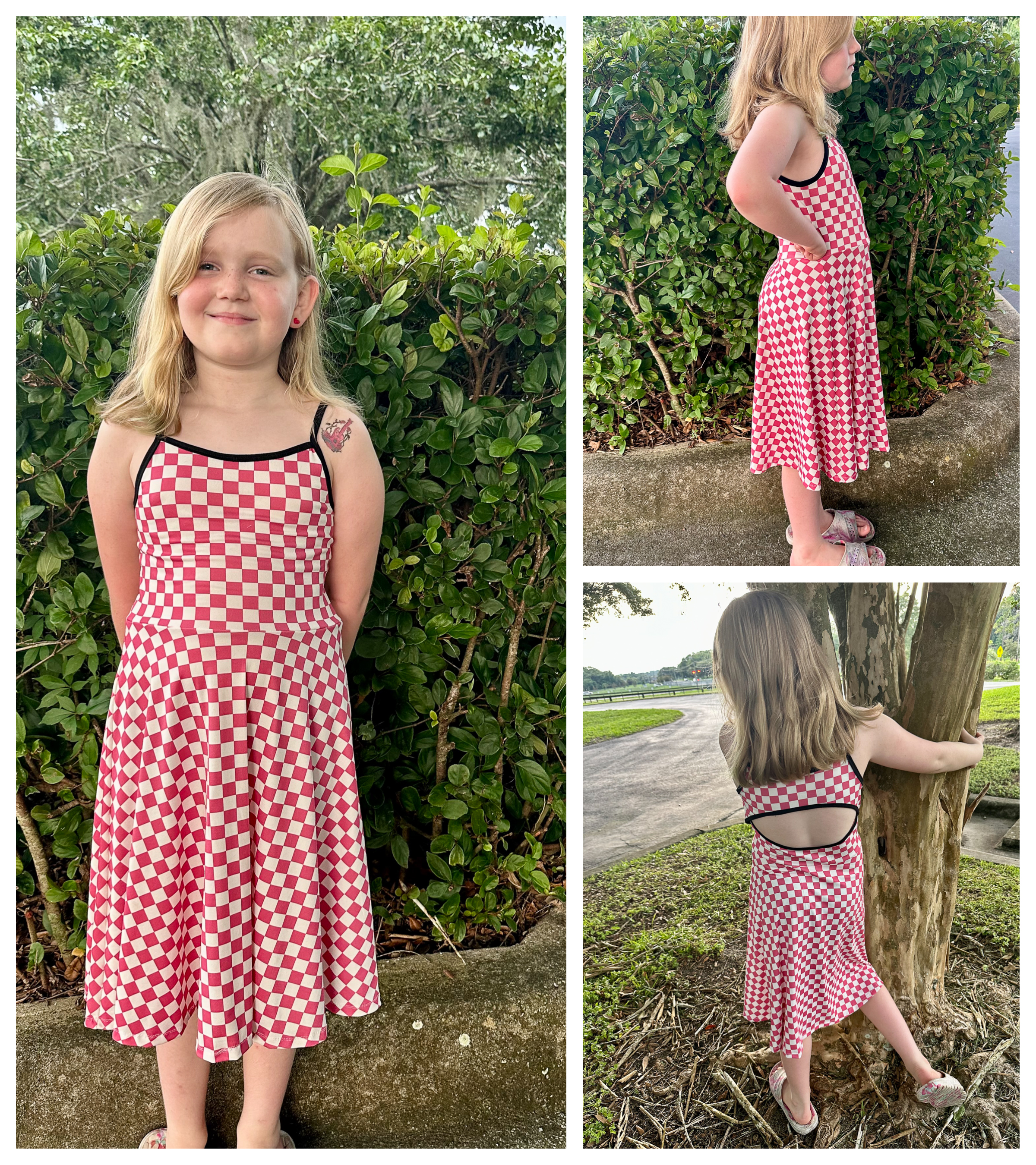 Blossom Dress Pattern - Peek-a-Boo Pattern Shop