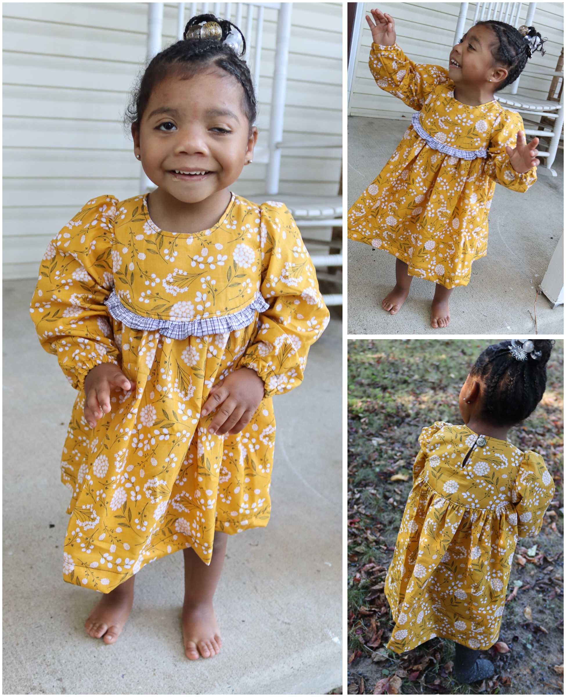 Penelope Dress Pattern - Peek-a-Boo Pattern Shop