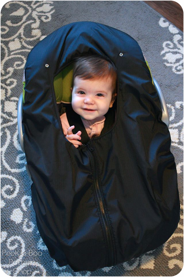 Zipitt Car Seat Canopy Sewing Pattern Fits All Baby Car Seats