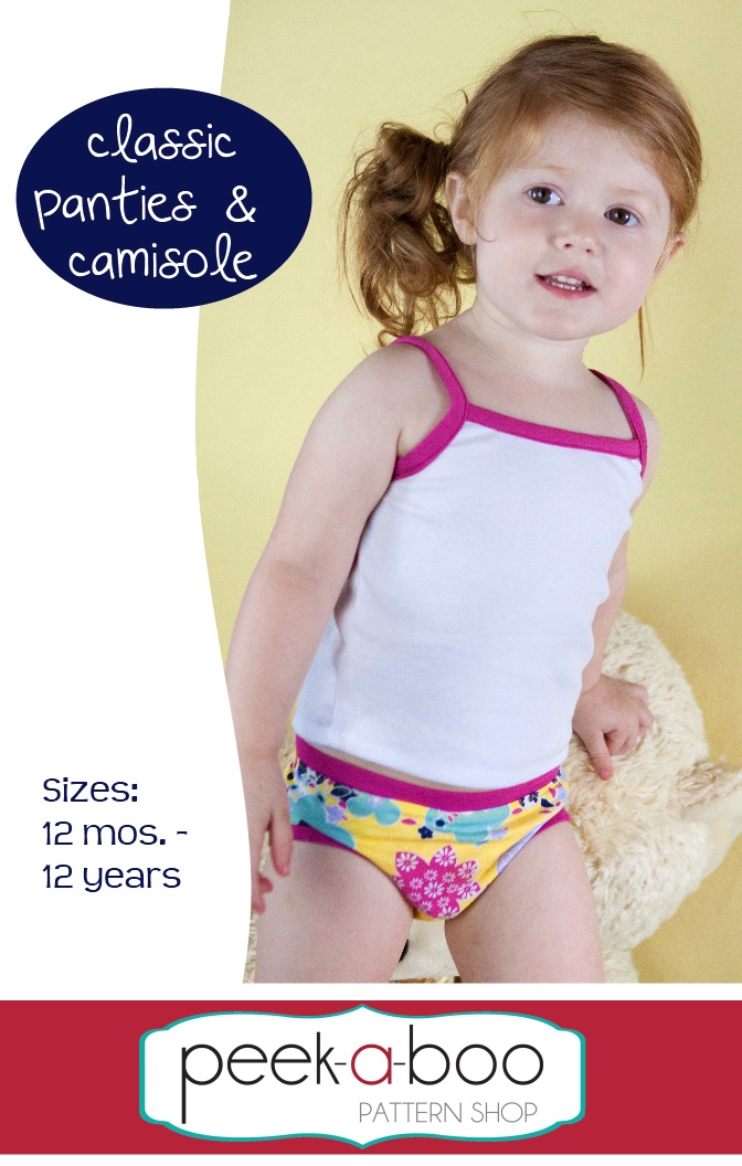 Girls Underwear and Camisole Sewing Pattern / Belle Undies and Cami / PDF  Sewing Pattern -  Canada