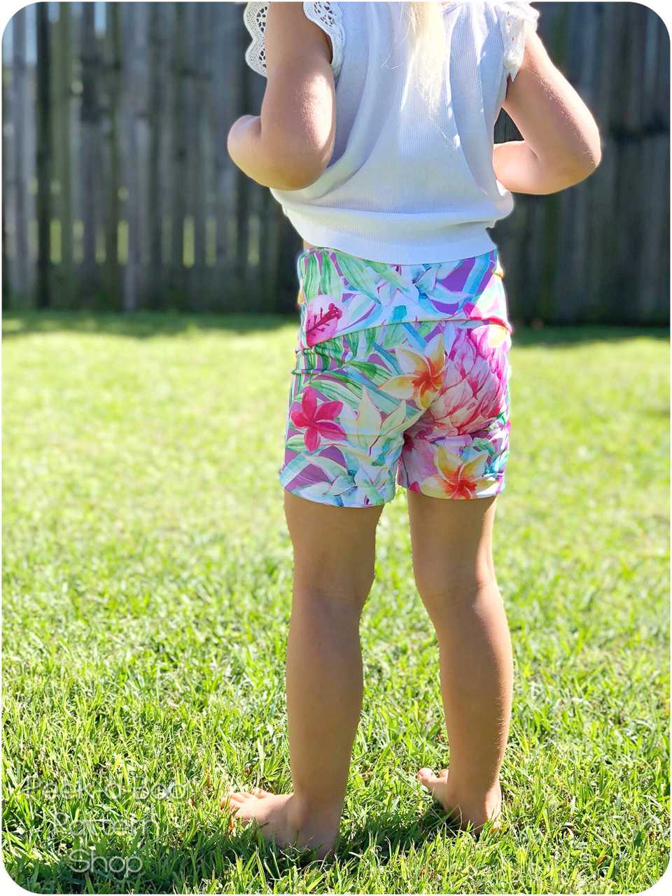 Willa’s Wrap Shorts, Capris, and Pants Sizes 2T to 14 Kids PDF Pattern