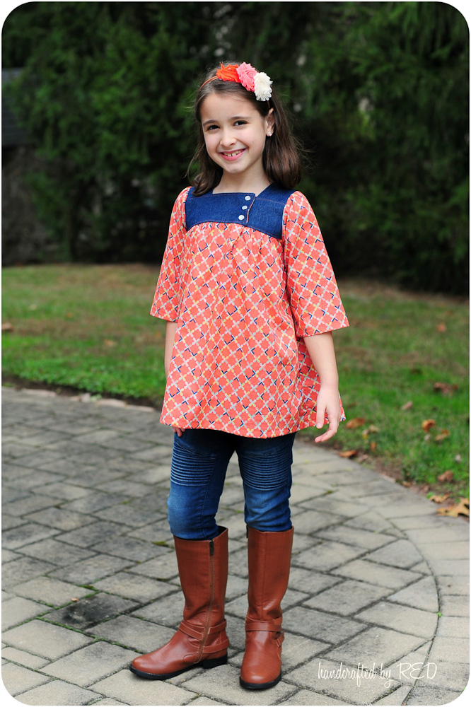 Hazel Tunic and Dress Pattern | PDF Sewing Pattern