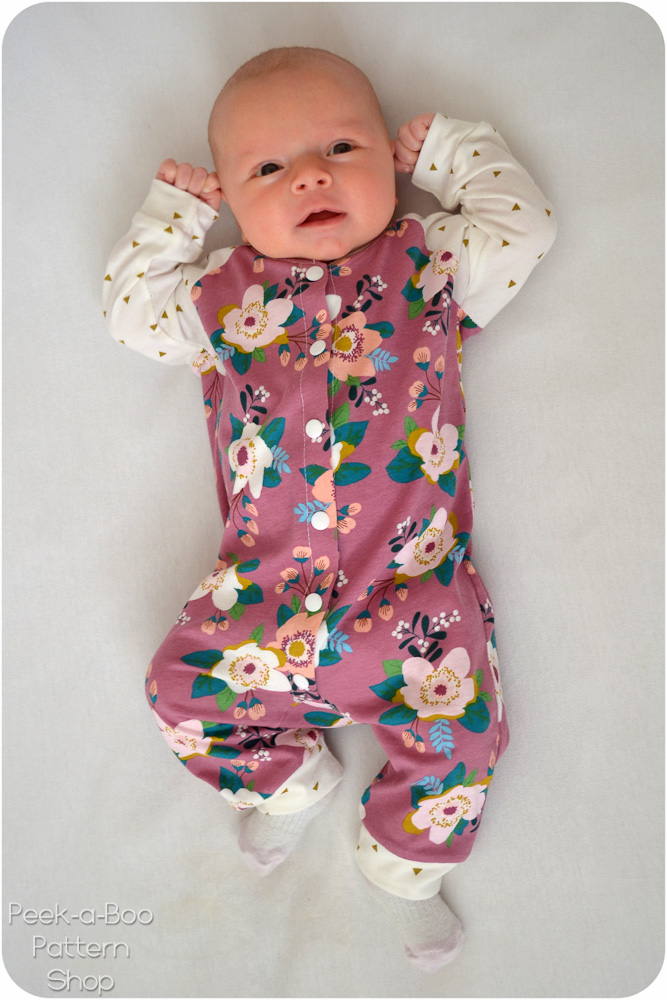 Cozy Kid Coveralls Peek A Boo Pattern Shop