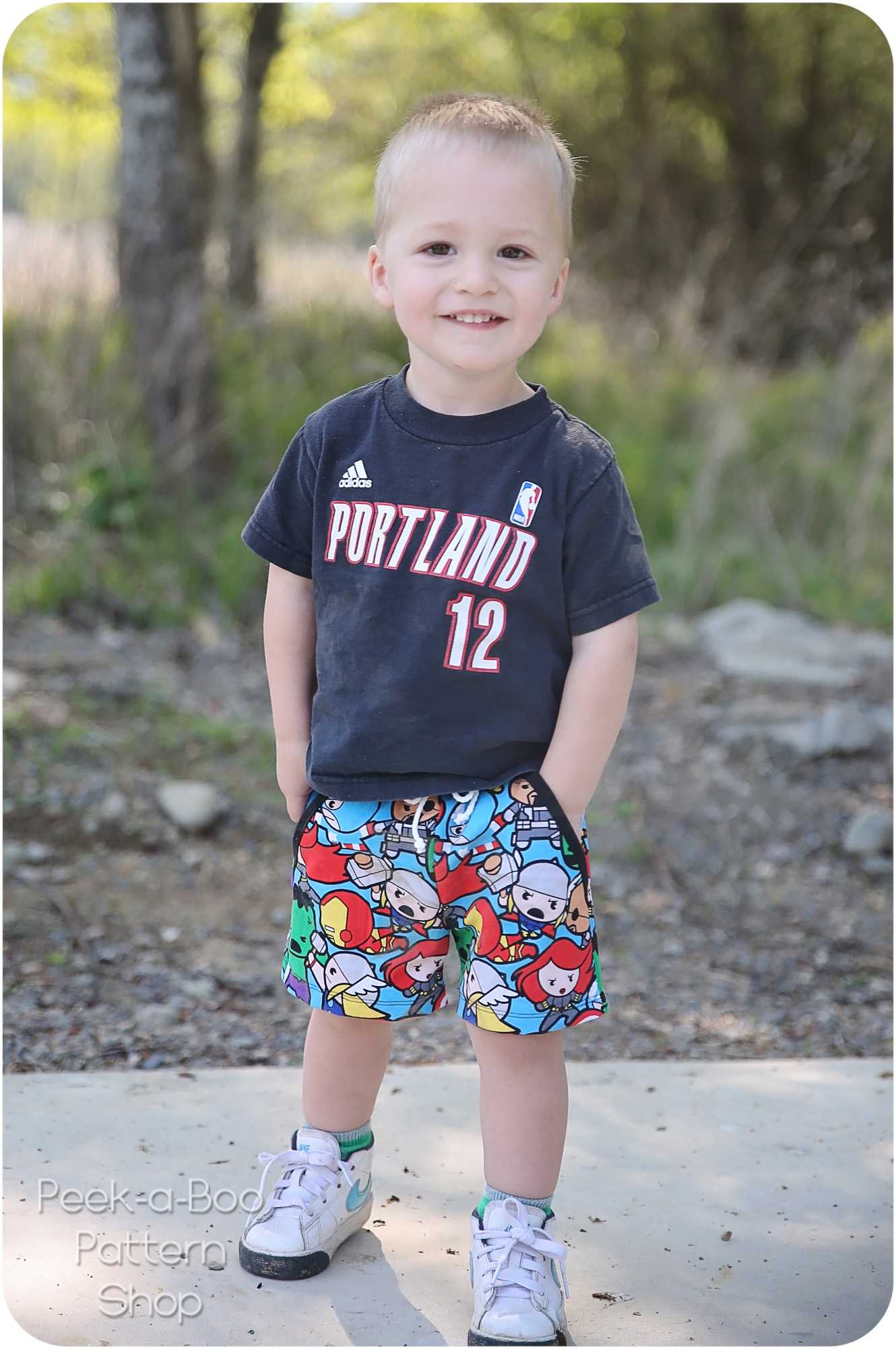 Coastal Craze Baggy Shorts Pattern | PDF Sewing Pattern