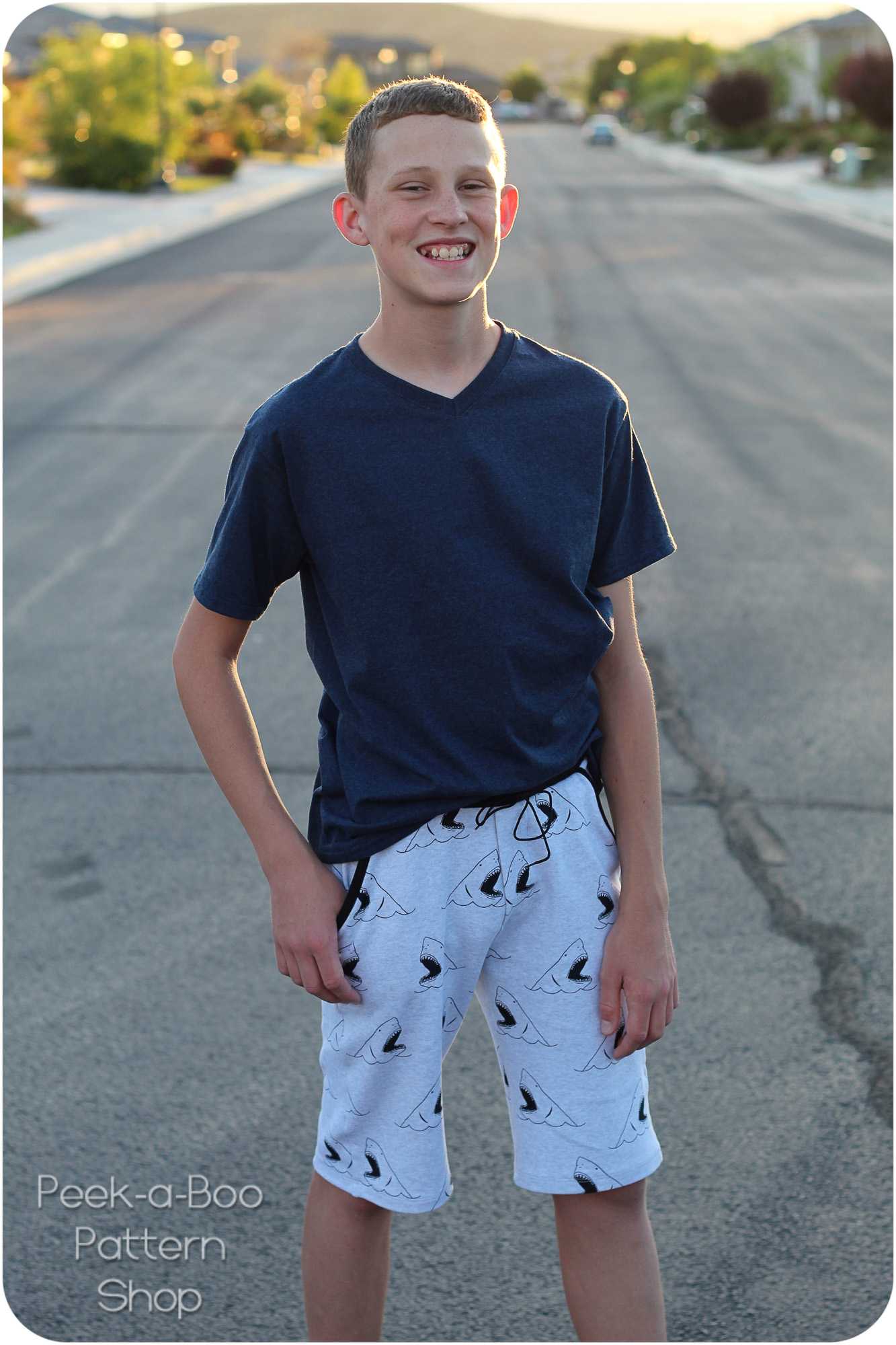 Coastal Craze Baggy Shorts Pattern | PDF Sewing Pattern