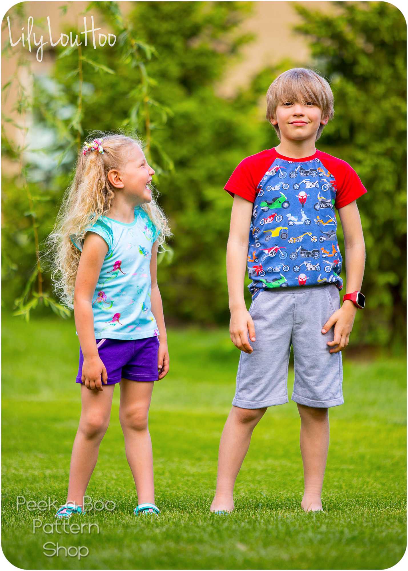 Coastal Craze Baggy Shorts Pattern | PDF Sewing Pattern