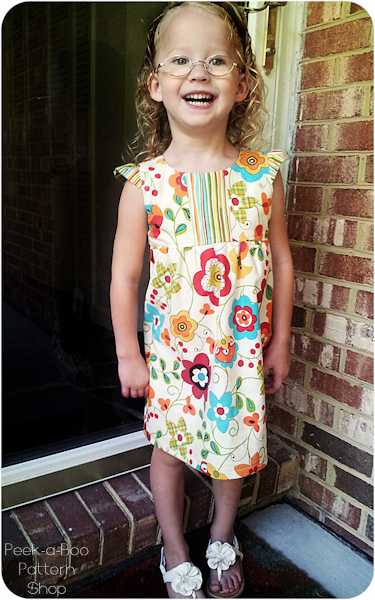 Hopscotch Top, Tunic and Dress Pattern | PDF Sewing Pattern