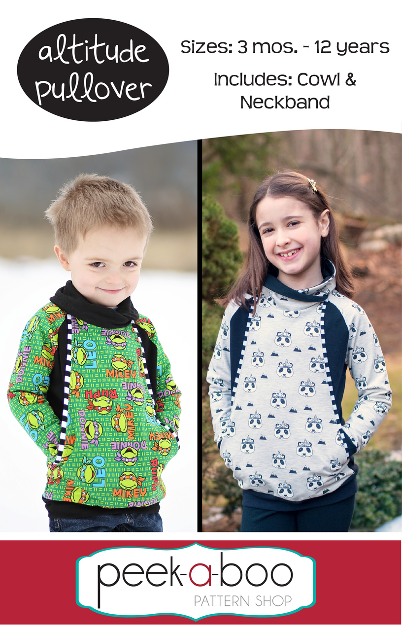 Altitude Pullover Pattern | PDF Sewing Pattern