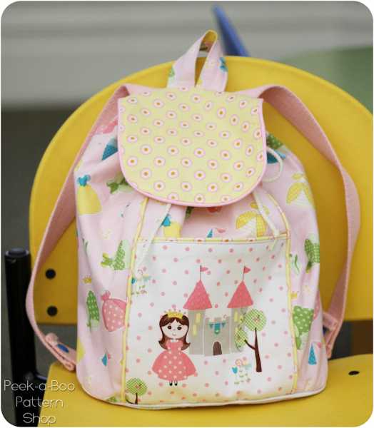 Toddler Backpack Sewing Pattern PDF — Made by Rae
