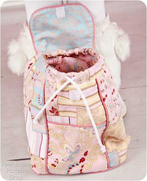 Toddler Backpack Sewing Pattern PDF — Made by Rae