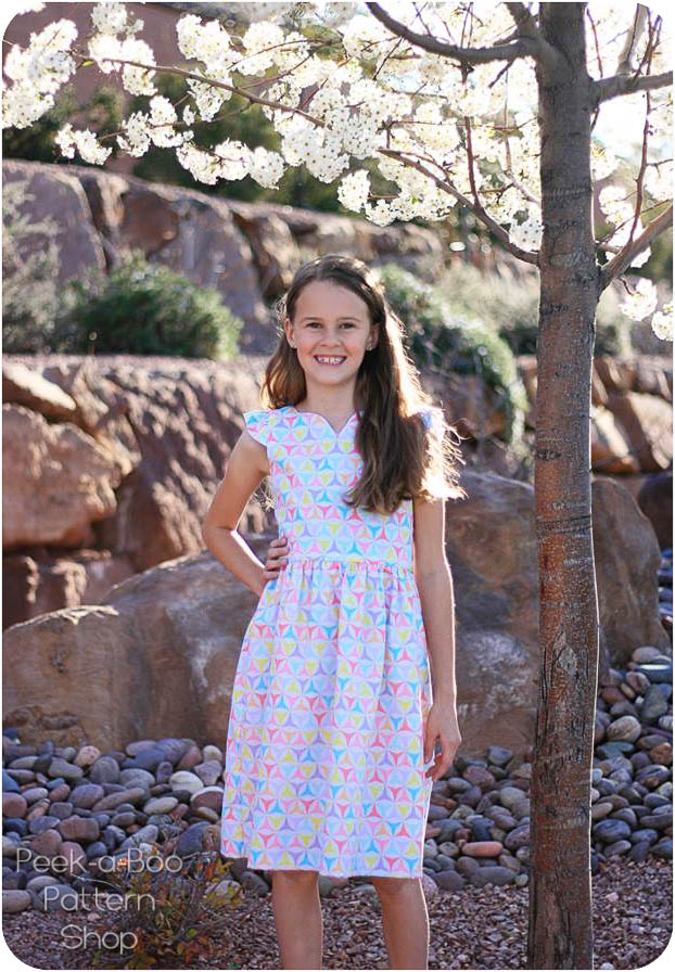 Wildflower Dress Pattern | PDF Sewing Pattern