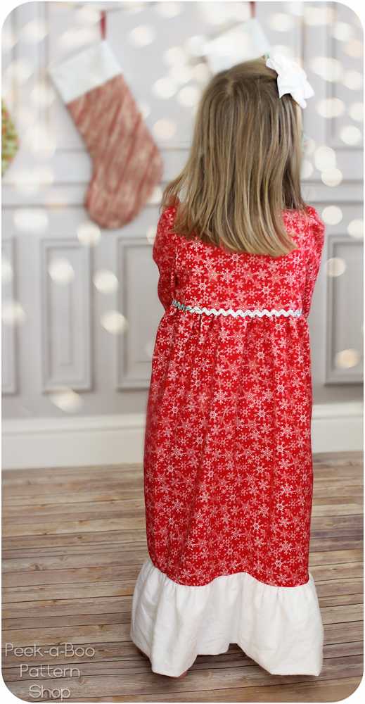 Sugar Plum Nightgown Pattern | PDF Sewing Pattern