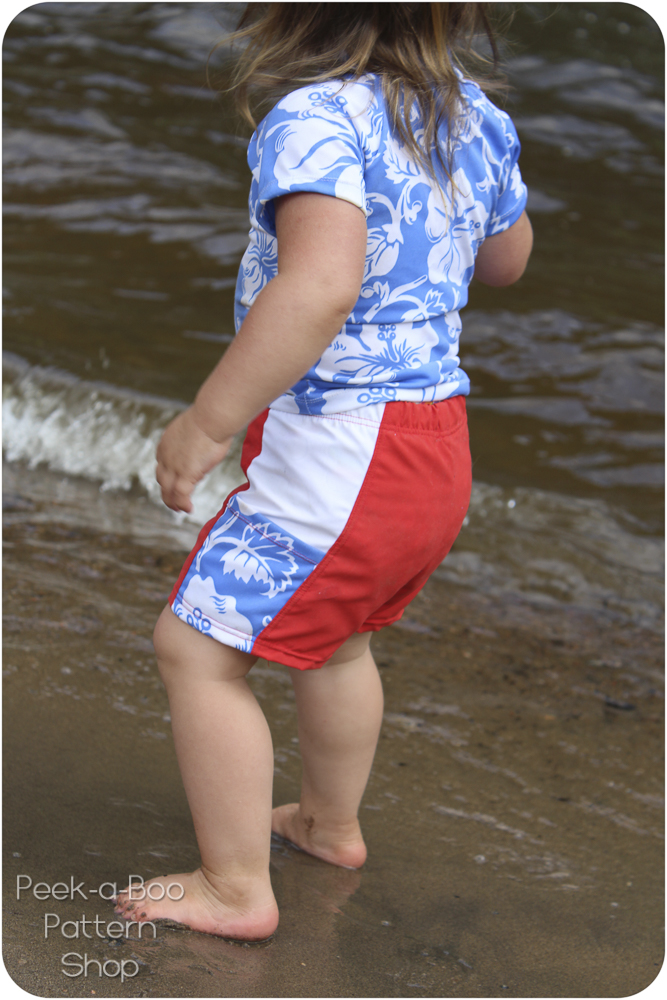 【BAON】Maako Matt String Short Padded Jumper Baja Shorts Pattern | PDF Sewing Pattern