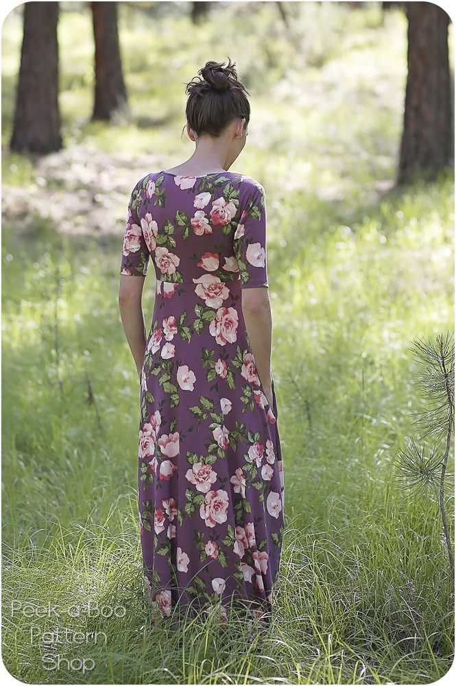 chinese dress ladies Maxi Dress Sewing Pattern