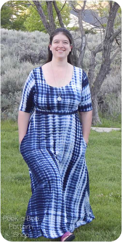 Madrid Maxi Dress Pattern | PDF Sewing Pattern