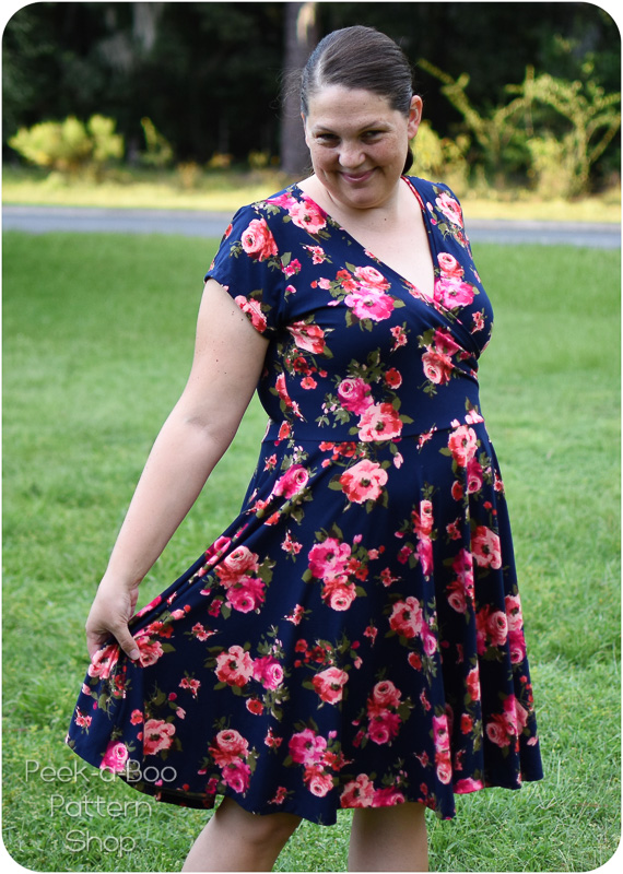 Melbourne Crossover Dress Pattern and Top Pattern