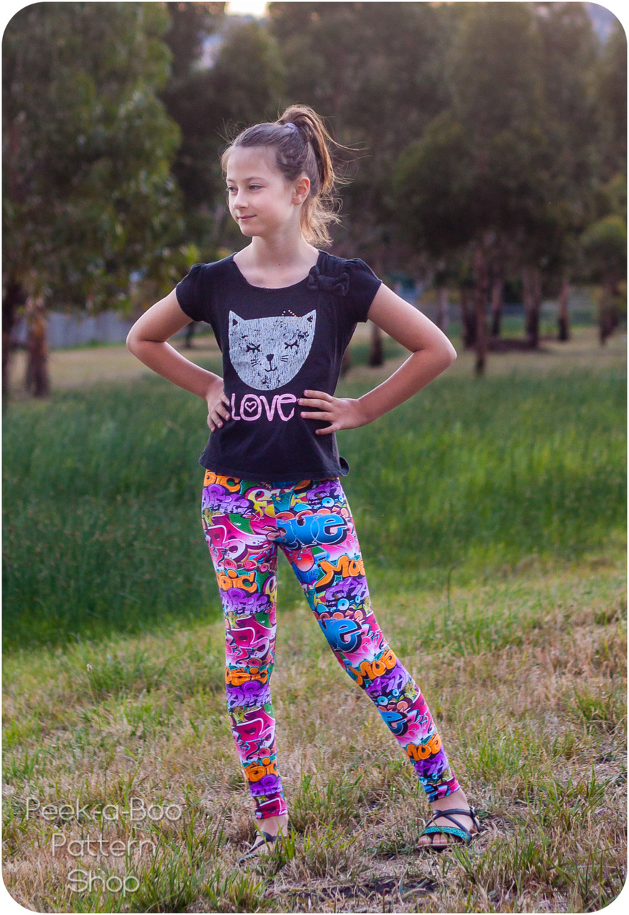 G.O.A.T. Leggings PDF Sewing Pattern Workout Tights 