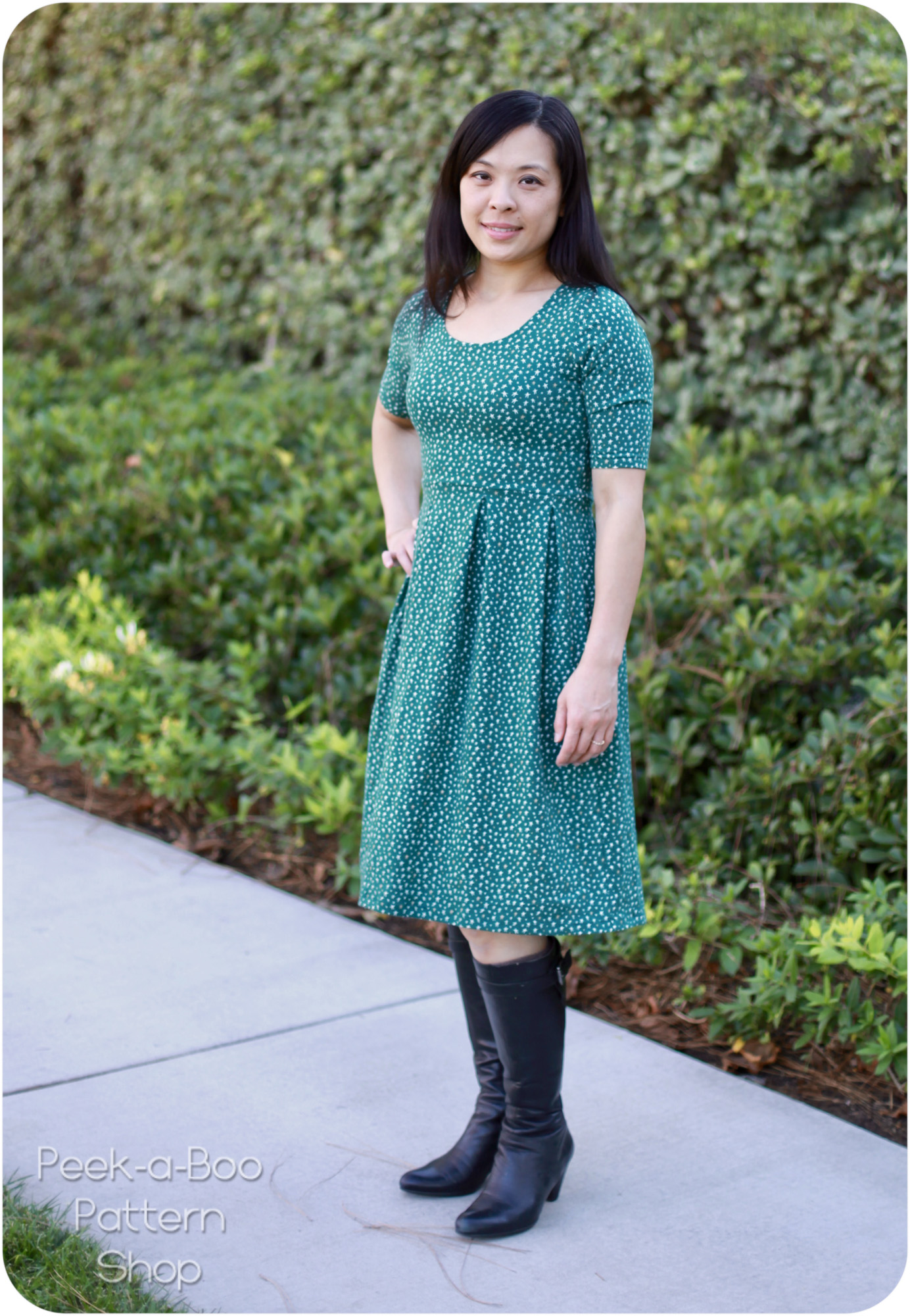 ワンピース petit ribbon dress pattern Blossom_cover-01__29395.