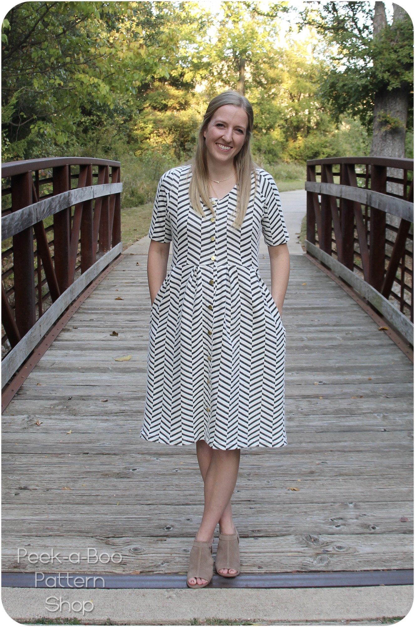 ワンピース petit ribbon dress pattern Juliet_cover-01__67446.