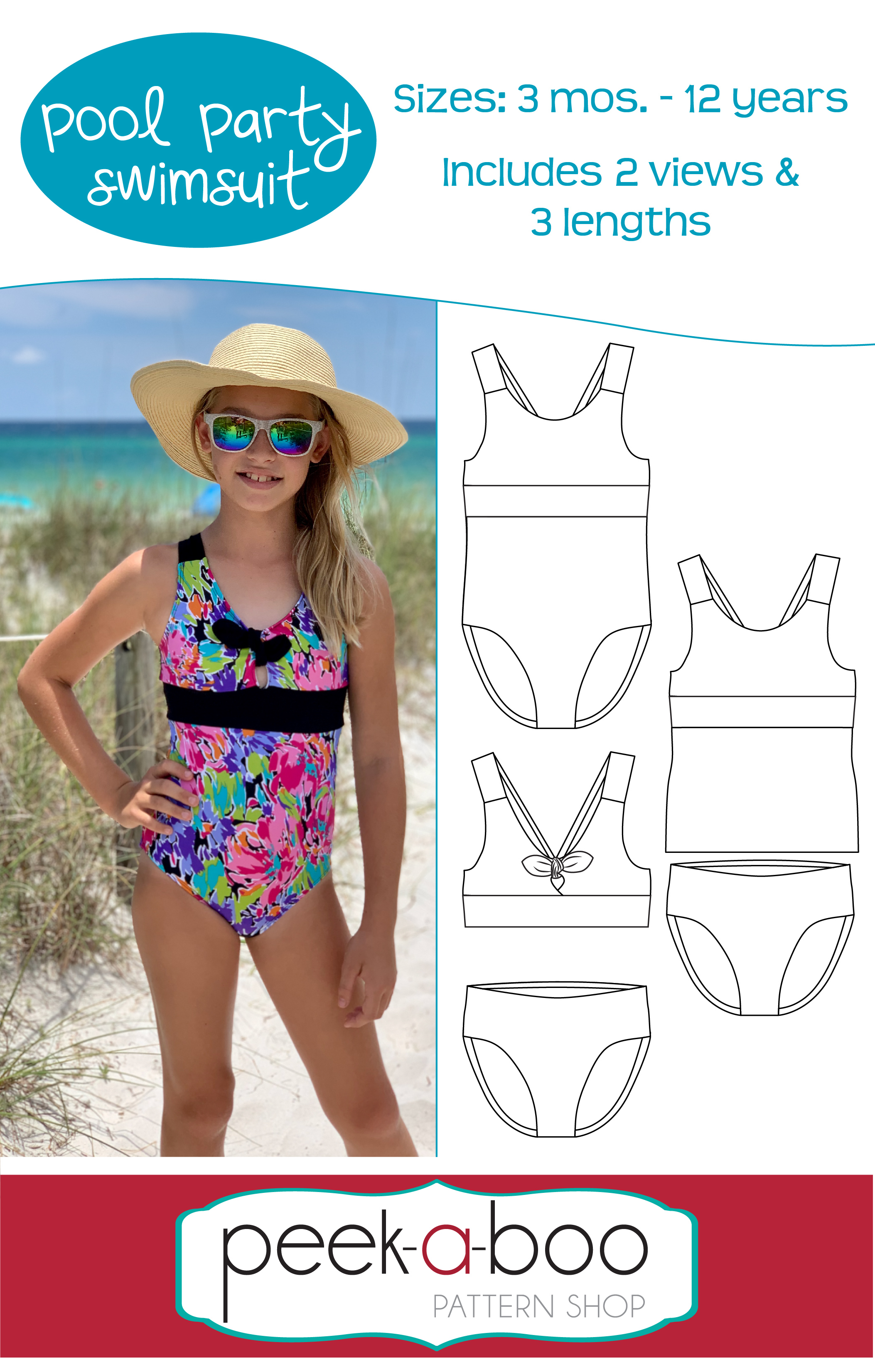 Pool Party Swimsuit Pattern