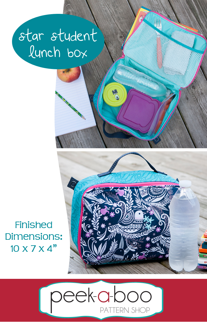 Star Student Lunch Box Peek A Boo Pattern Shop
