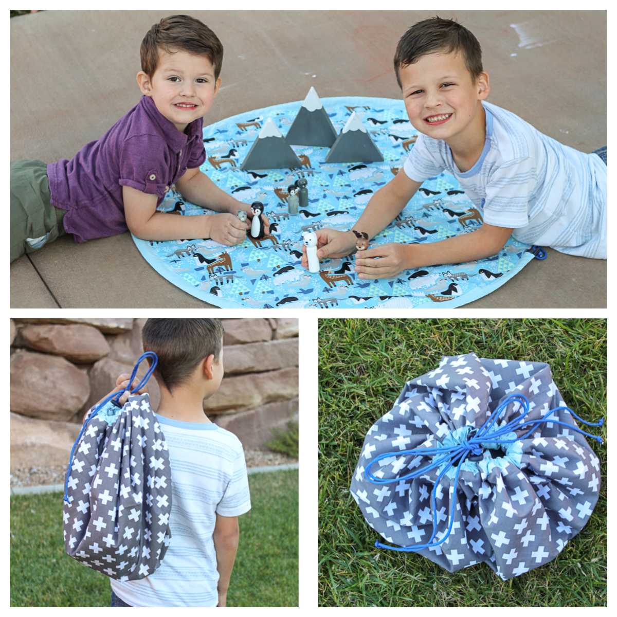 Drawstring Play Mat Pattern | PDF Sewing Patterns