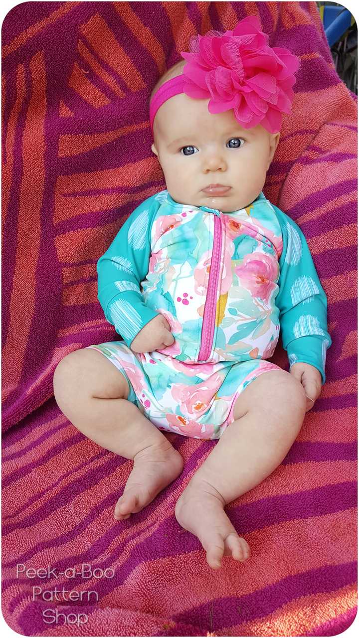 Aloha Burn Blocker Suit PDF Sewing Pattern