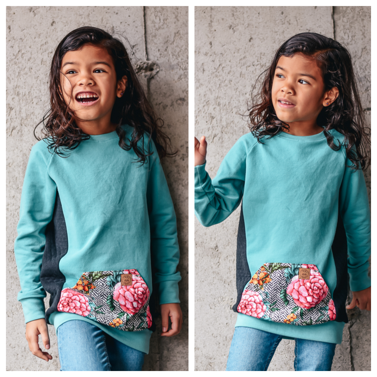 Kid's Pinnacle Pullover - Peek-a-Boo Pattern Shop