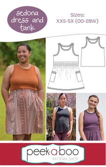 Women's Sedona Dress & Tank Pattern
