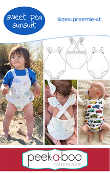 Sweet Pea Sunsuit Pattern