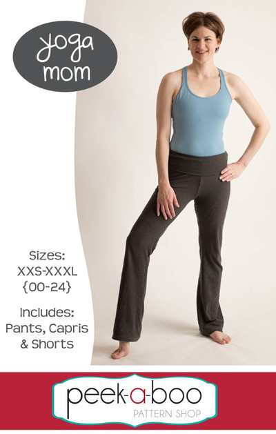 Women's Yoga Pants Pattern  Sewing Pattern for Yoga Pants – Seamingly  Smitten