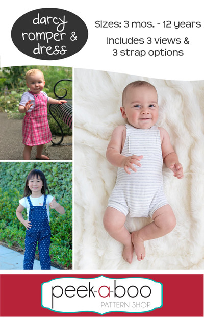 Darcy Romper & Dress Pattern | PDF Sewing Pattern