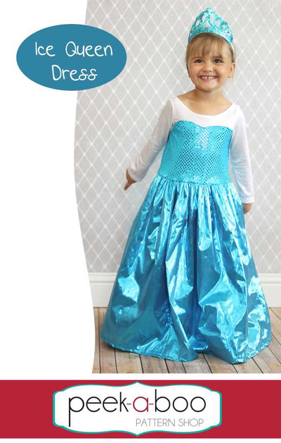 Elsa Dress Pattern | Ice Queen PDF Sewing Pattern
