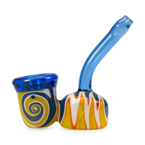 Sitting Dual Chamber Wigwag Hand Pipe