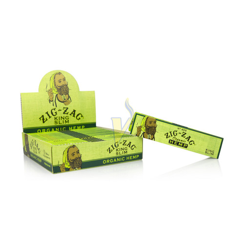 Zig Zag Organic Hemp King Size Papers 24 Pack