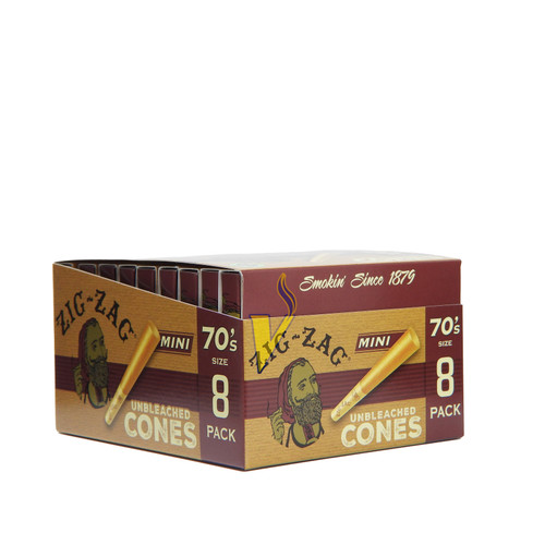 Zig Zag Mini 70's Cones 18 Pack